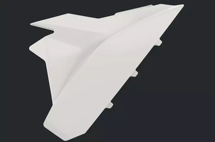 Polisport air filter box cover Beta RR (20-24) X-Trainer 23-24 White - Moottoripyörän muut muoviosat - D371723 - 1