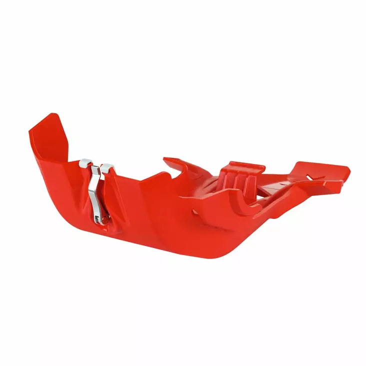 Polisport Fortress with link CRF450R/X 21-.. CRF250R/X 22-.. Red - Moottoripyörän pohjapanssarit - D447233 - 1