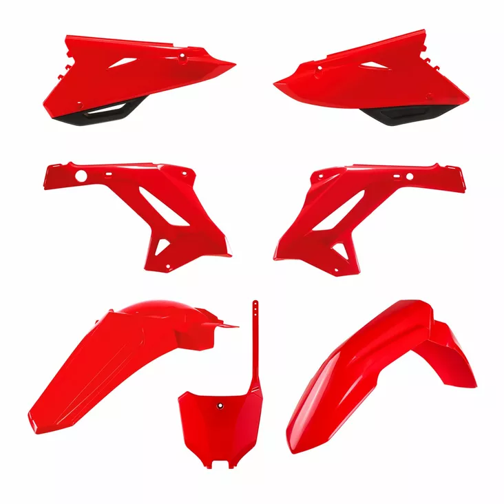 Polisport Kit Honda restyling CR125/250(00-01) CRF(22) style Red - Moottoripyörän muovisarjat - D524073 - 1
