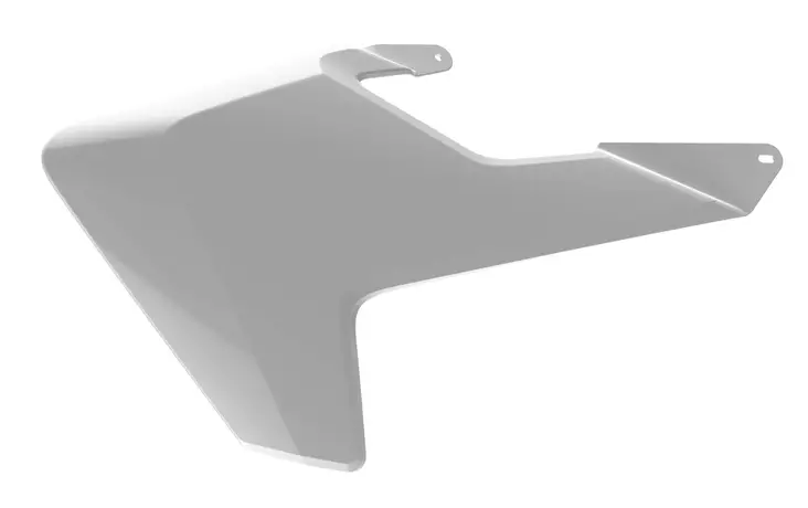 Polisport Radiator Scoops TC125 FC250/350/450 2016-18 white (8) - Moottoripyörän jäähdyttimen suojat - D289713 - 1