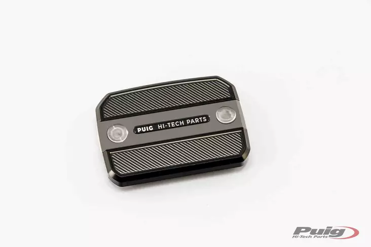 Puig Brake Liquid Tank Cover C/Silver - Moottoripyörän tankinsuojat - D302643 - 1