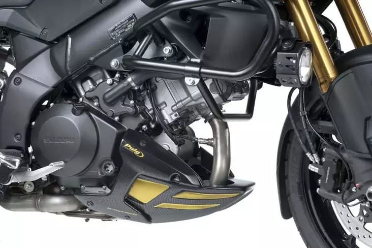 Puig Engine Spoiler Suzuki Dl1000V-Strom 14'-16' C/Carb - Moottoripyörän katteet & tuulenohjaimet - D300583 - 1