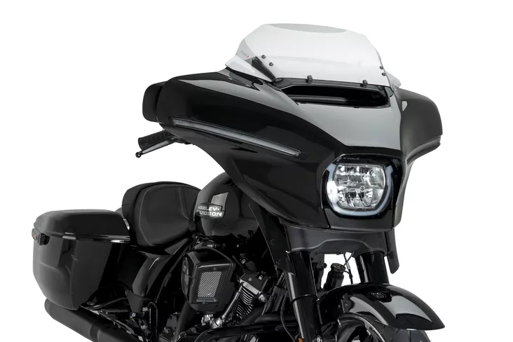 Puig High-Road Sport Screen Harley Davidson Road Glide - Moottoripyörän tuulisuojat - D523733 - 1