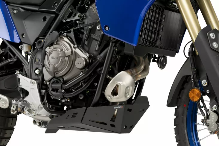 Puig Oil-Carter Guard Yamaha Tenere 700 19'- C/Black - Moottoripyörän kaatumaraudat - D523753 - 1