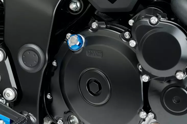 Puig Plug-Oil Hi-Tech Triumph C/Silver - Moottoripyörän moottorin pultit & korkit - D390453 - 1