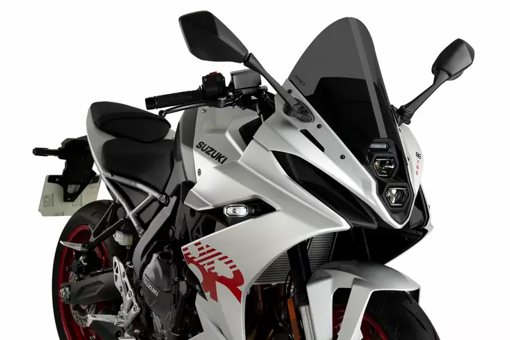 Puig R-Racer Screen Suzuki Gsx-8R 24' C/Dark Smoke - Moottoripyörän tuulisuojat - D510963 - 1