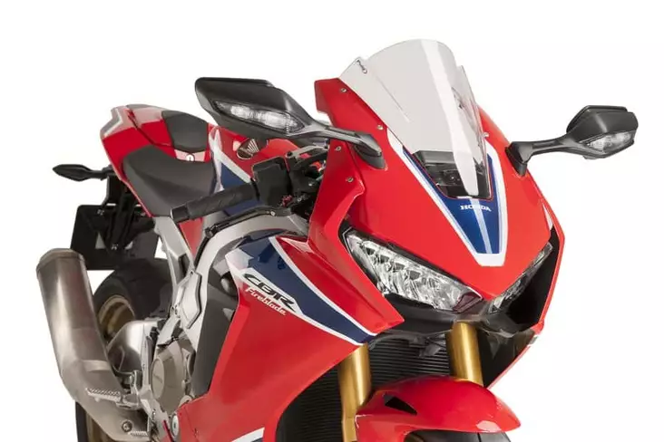 Puig Racing Screen Honda Cbr1000Rr 17-18'' C/Clear - Moottoripyörän tuulisuojat - D302503 - 1