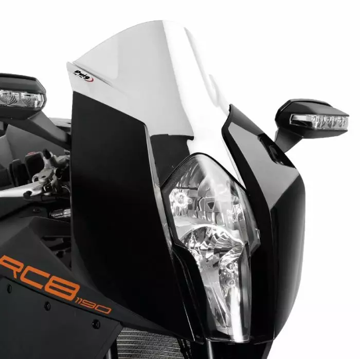 Puig Racing Screen Ktm 1190 Rc8 08'-17'/ 1190R 08'-17' - Moottoripyörän tuulisuojat - D298383 - 1