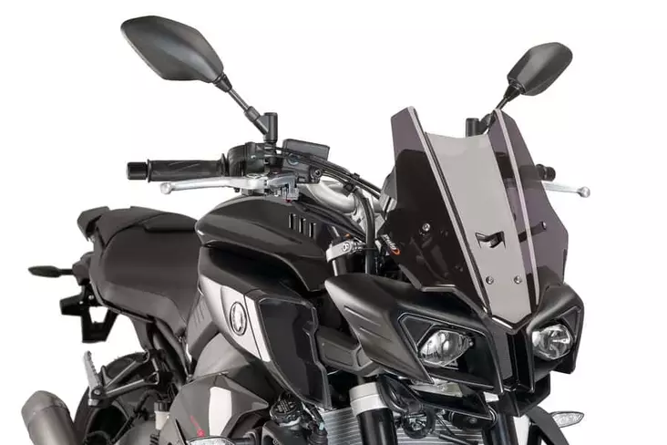 Puig Racing Screen Yamaha Mt-10 16-21'/Mt-10 Sp 17-21'' - Moottoripyörän tuulisuojat - D301833 - 1
