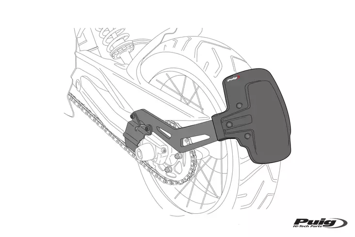 Puig Rear Fender Single Sided Bmw F750Gs/850Gs/850G Adv - Huggerit - D442993 - 1