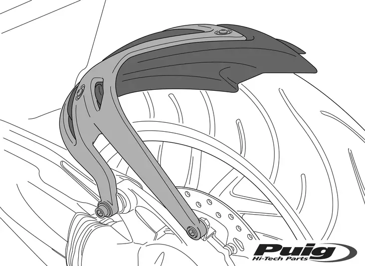 Puig Rear Hugger Bmw F900R/Xr 20' C/Carbon Look - Huggerit - D390523 - 1