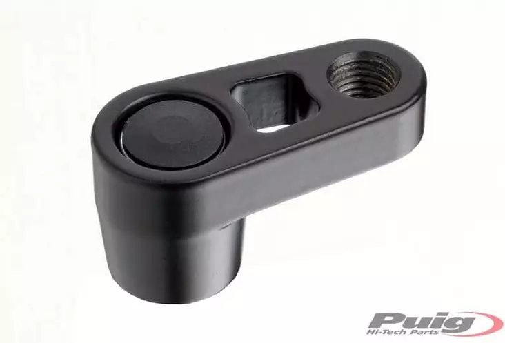 Puig Rear Mirror Off-Set Left Side/Right C/Black - Moottoripyörän peilit - D298423 - 1