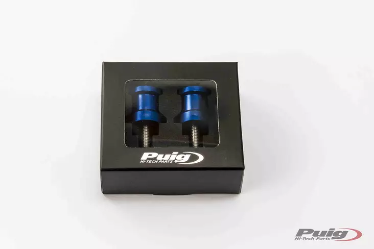 Puig Spools By Pair Hi-Tech Parts Diam.6Mm C/Black - Moottoripyörän kaatumatapit - D299063 - 1