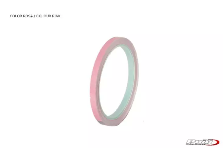 Puig Strip 6 Meters C/Pink - Moottoripyörän vanneteipit - D297373 - 1