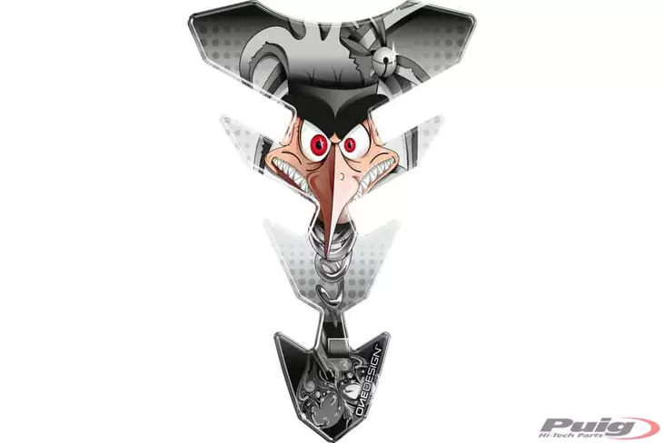 Puig Tank Pad Joker C/Grey - Moottoripyörän tankinsuojat - D299813 - 1