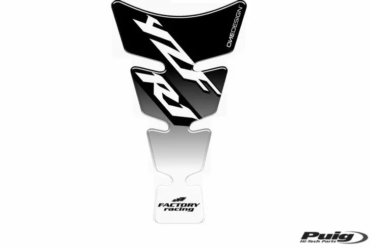 Puig Tank Pad Spirit Vulcan S C/Black-Clear - Moottoripyörän tankinsuojat - D390793 - 1