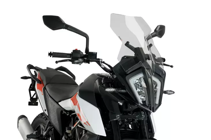 Puig Touring Screen Ktm 390 Adventure 20' C/Clear - Moottoripyörän tuulisuojat - D406943 - 1