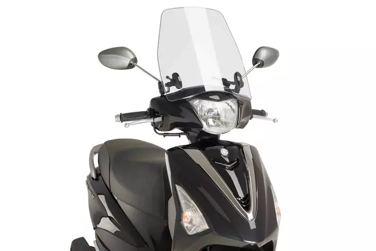 Puig Wind Mod. Trafic Yamaha D'Elight 17-18'- C/Clear - Moottoripyörän tuulisuojat - D303263 - 1