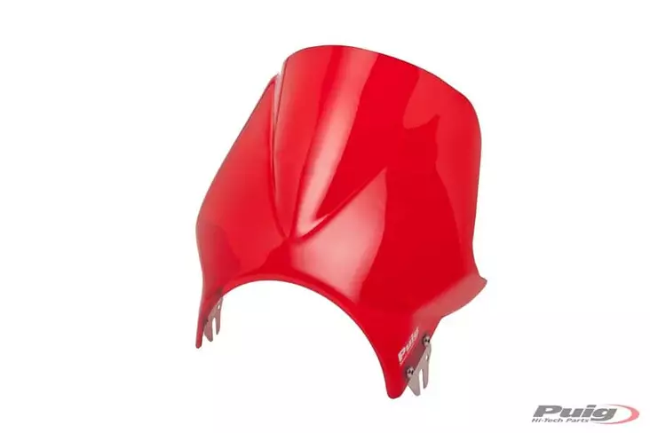Puig Windshield Modelo Windy C/Red - Moottoripyörän tuulisuojat - D296853 - 1