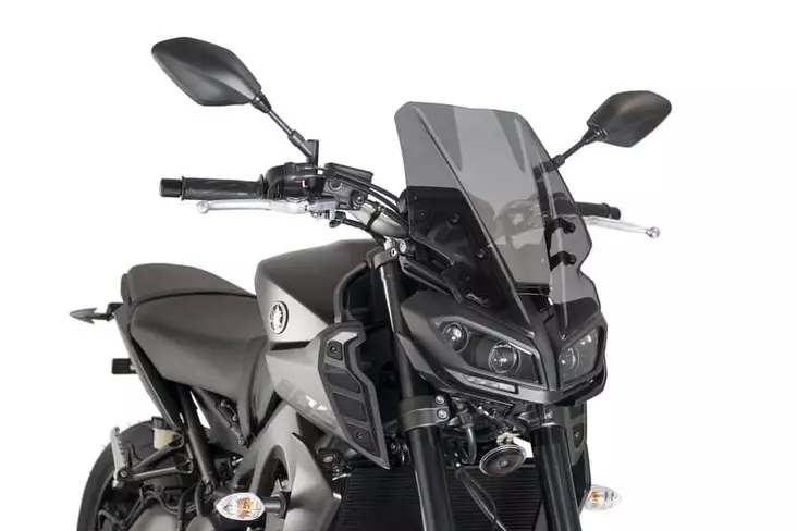Puig Windshield N.G. Touring Yamaha Mt09 17-18' C/Fume - Moottoripyörän tuulisuojat - D302453 - 1