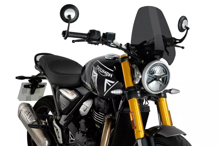 Puig Windshield New Generation Sport Triumph 400X 24' - Moottoripyörän tuulisuojat - D511073 - 1