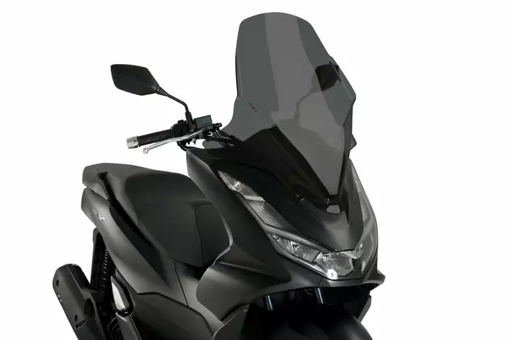 Puig Windshield V-Techline Honda Pcx125 21- C/Dark Smok - Moottoripyörän tuulisuojat - D443063 - 1