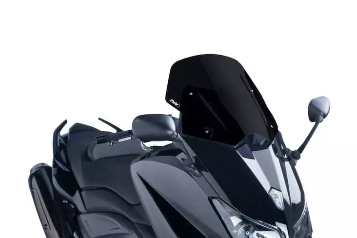 Puig Windshield V-Techline Yamaha Tmax 12-16 C/Black - Moottoripyörän tuulisuojat - D299233 - 1