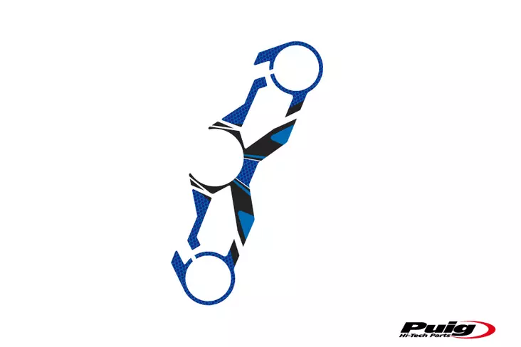 Puig Yoke Protector Kawasaki Ninja 250Sl 15-16' C/Blue - Moottoripyörän kaatumatapit - D301423 - 1