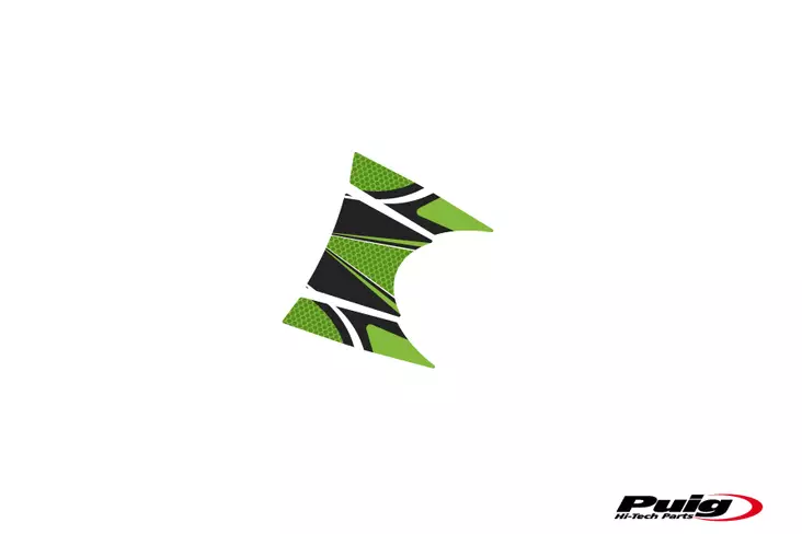 Puig Yoke Protector Kawasaki Ninja Z650 C/Green - Moottoripyörän kaatumatapit - D302423 - 1