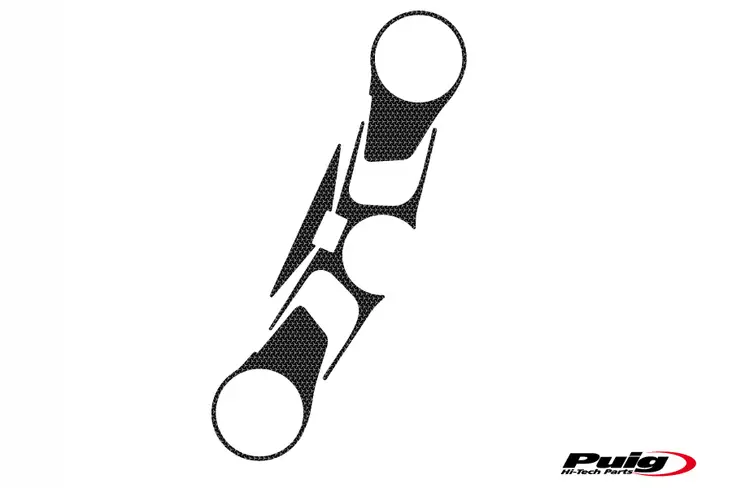 Puig Yoke Protector Naked Aprilia Rsv4 C/Grey - Moottoripyörän kaatumatapit - D300803 - 1