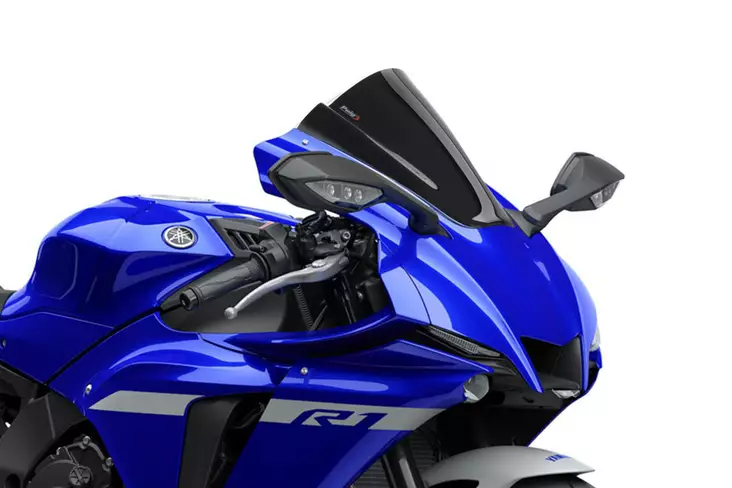 Puig Z-Racing Screen Yamaha Yzf-R1 20' C/Black - Moottoripyörän tuulisuojat - D357933 - 1