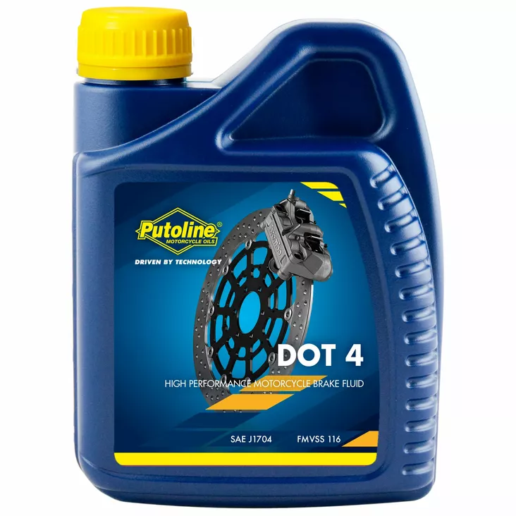 Putoline Brakefluid DOT 4- 500 ml (12) - Jarrunesteet - D546293 - 1