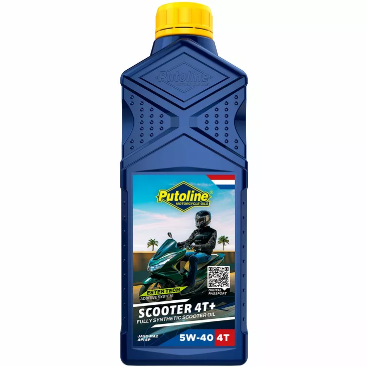 Putoline Ester Tech Scooter 4T+ 5W-40- 1L (12) - 4-tahtiöljyt - D546273 - 1