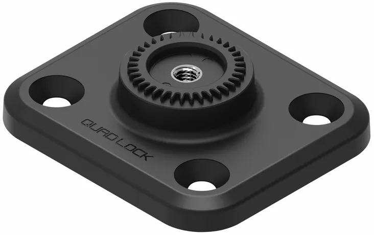 Quad Lock 360 Base - Flat Rectangle 4 Hole - Matkapuhelin-, Gps- & kameratarvikkeet - D546863 - 1