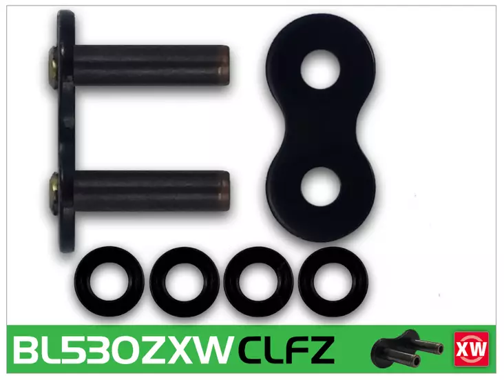 RK BL530 ZXW niittilukko Black Scale - Ketjulukot - D386893 - 1