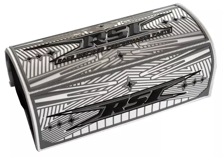 RSI Bar Pad iso valkoinen - Moottorikelkan ohjaustangon pehmusteet - D229383 - 1