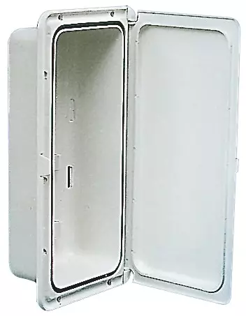 Säilytyslokero valkoinen 364x183x75mm - Veneen Luukut & lokerot - D124323 - 1