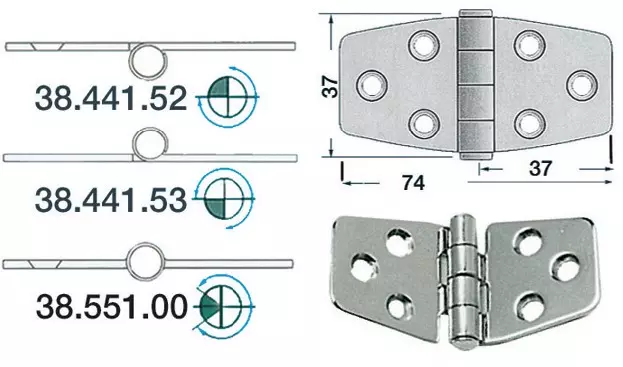 Sarana 74x37 - Veneen Saranat - D124693 - 1