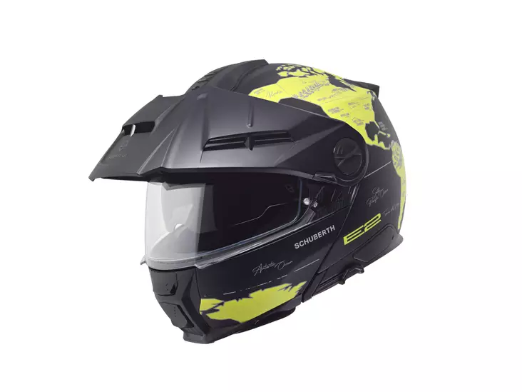 Schuberth Kypärä E2 Atlas matta keltainen/harmaa - Avattavat kypärät - D507313 - 1