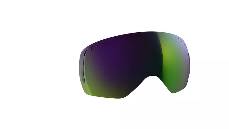 Scott LCG Lens w/ case solar green chrome - Kelkkailu ajolasit & linssit - D195903 - 1
