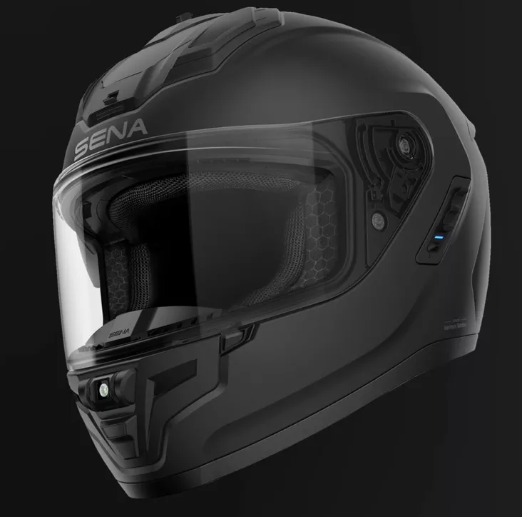 Sena Kypärä Phantom Mesh Matt Musta - Umpikypärät - D528483 - 1