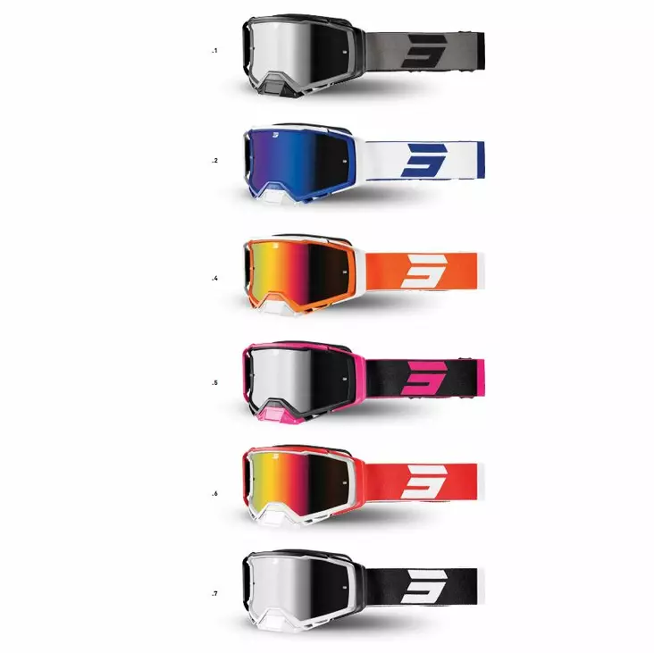 SHOT Linssi Iridium Punainen As/Af Core - Ajolasien linssit & varaosat - D409583 - 1