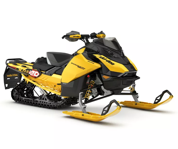 Ski-Doo 27 Backcountry X-RS 146 850 E-Tec Turbo R with WIS Shot 10,25" 51mm Circ - Ski-Doo moottorikelkka 2027 -mallisto - 144423 - 1