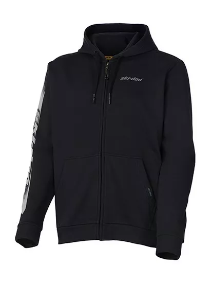Ski-Doo Signature Zip-Up Hoodie Black - Ski-Doo Vapaa-aika - 136033 - 1