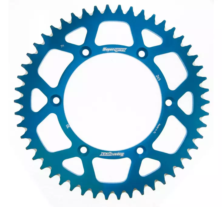Supersprox Alu TakaratasYA YZ/YZ F 99- Sininen 50 - Moottoripyörän takarattaat - D210163 - 1