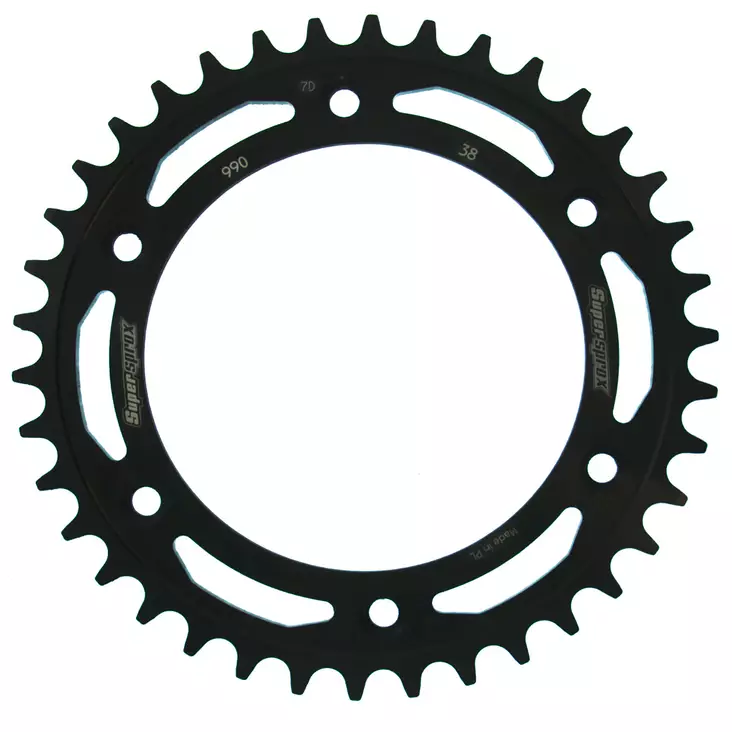 Supersprox Teräs takaratas KTM/Husqv./Husab. Musta 38 - Moottoripyörän takarattaat - D211753 - 1