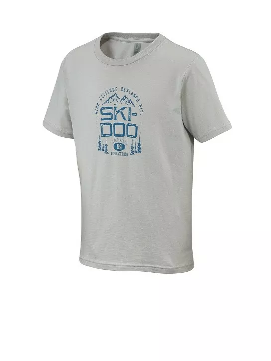 T-SHIRT KIDS HEATHER GREY - Ski-Doo Vapaa-aika - 132333 - 1