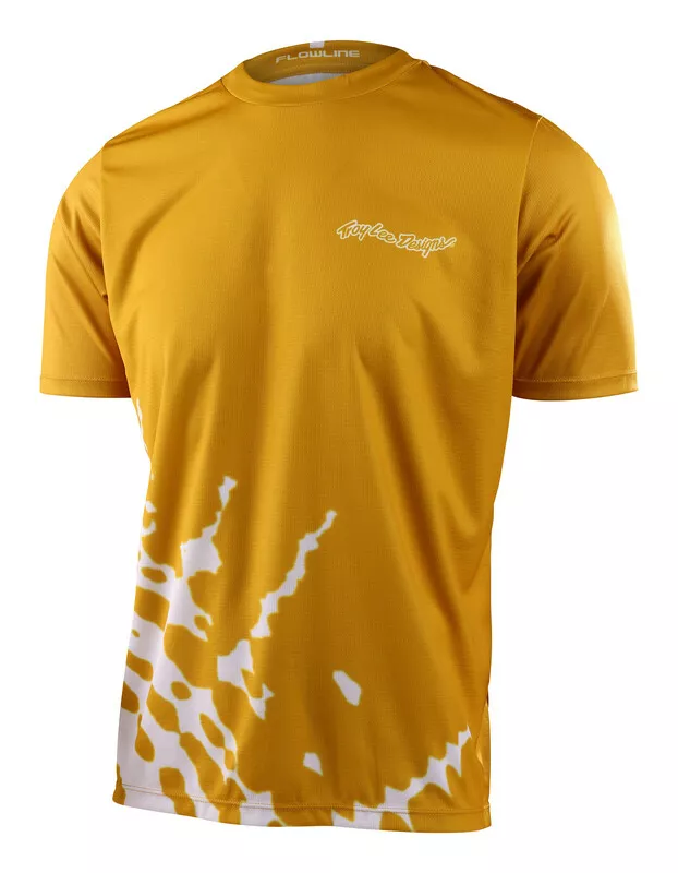 TLD FLOWLINE SS JERSEY BIG SPIN GOLD FLAKE - Pyöräilypaidat - 135253 - 1