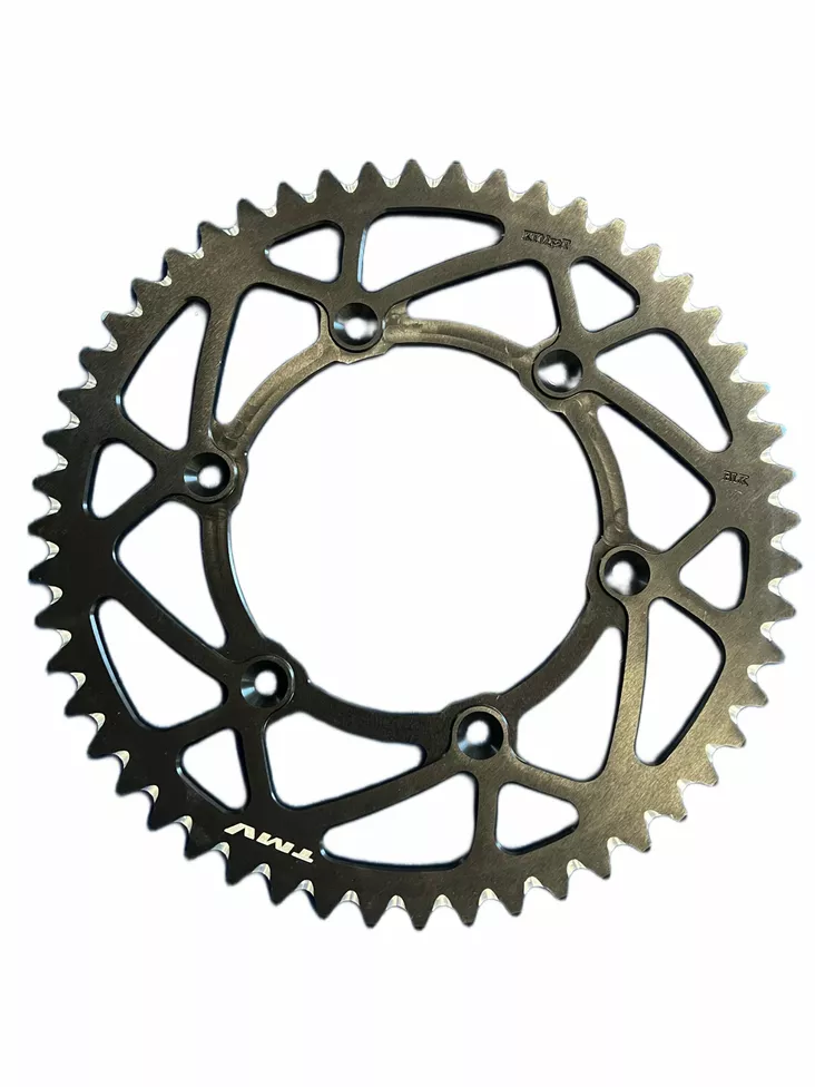 TMV Racing Rear Sprocket Alu. YZF-R 125 428 54t Black - Moottoripyörän takarattaat - D545583 - 1