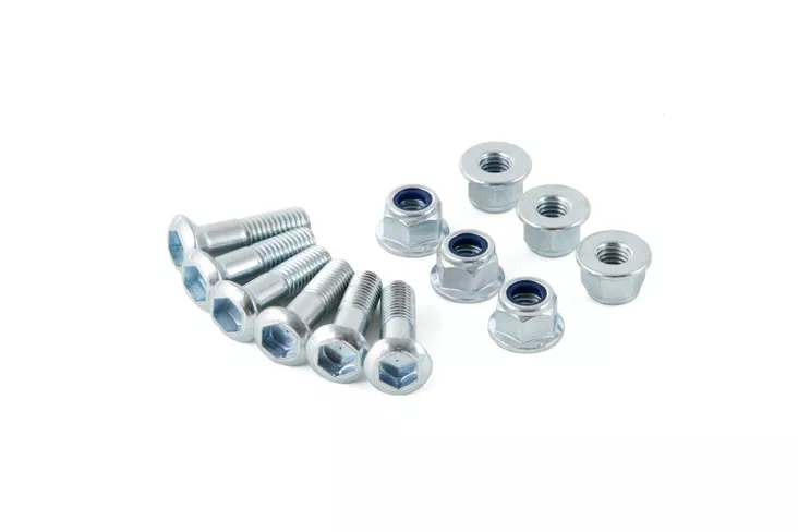 TMV Rear Sprocket Bolt Set M8 (6pcs) Euro L=25MM - Moottoripyörän voimansiirron tarvikkeet - D450383 - 1
